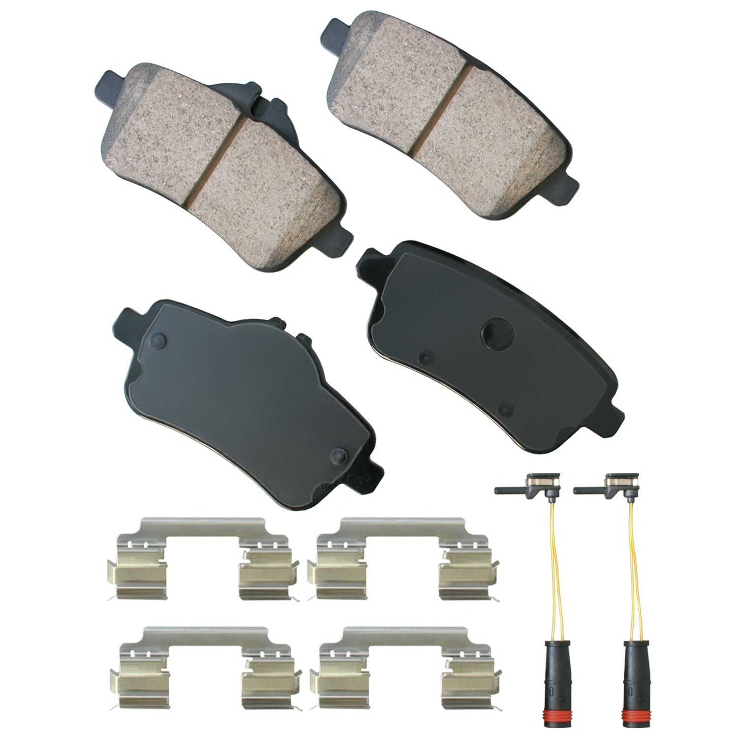 Akebono Brake Pads Rear Mercedes CLA45 14-17 GL350 13-16 Brake Systems And Components Disc Brake Pads main image