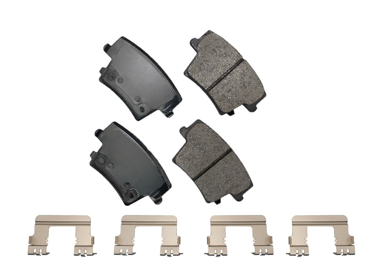 Akebono Brake Pads Rear Dodge Charger 06-20 Brake Systems And Components Disc Brake Pads main image