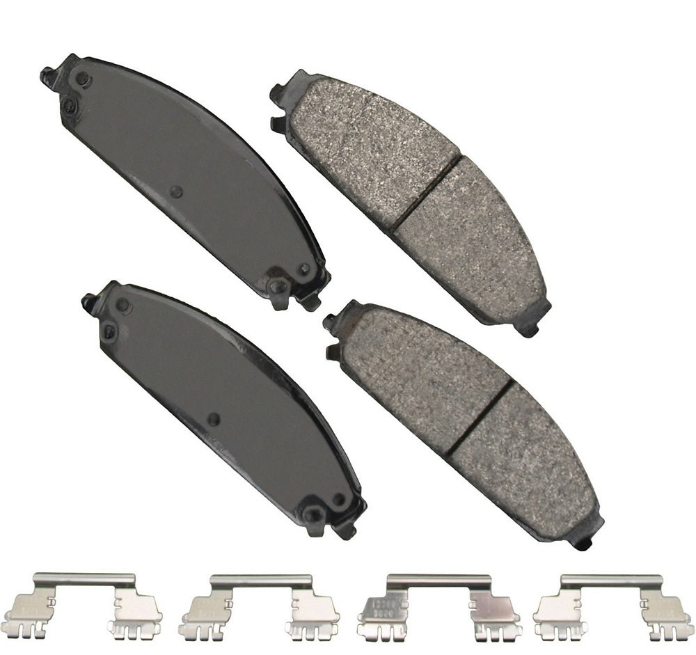 Akebono Brake Pads Front Dodge Charger 06-21 Brake Systems And Components Disc Brake Pads main image