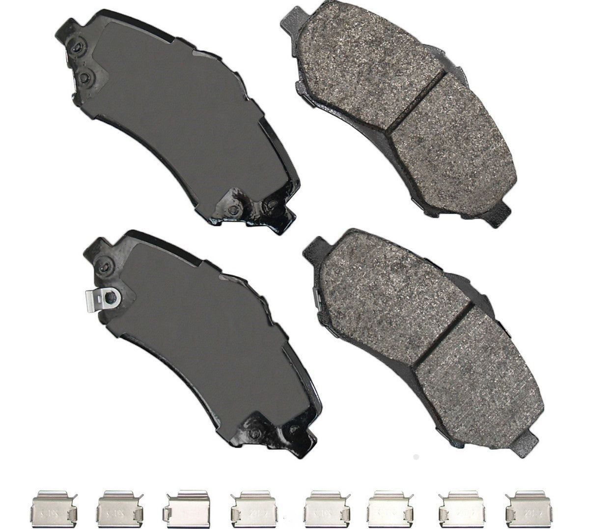 Akebono Brake Pads Frond Dodge Ram 12-15 Brake Systems And Components Disc Brake Pads main image