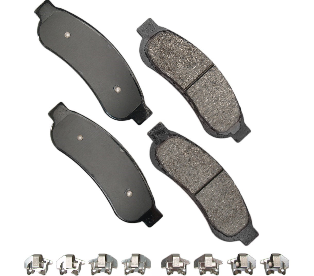 Akebono Brake Pads Rear Ford F250 F350 08-12 Brake Systems And Components Disc Brake Pads main image