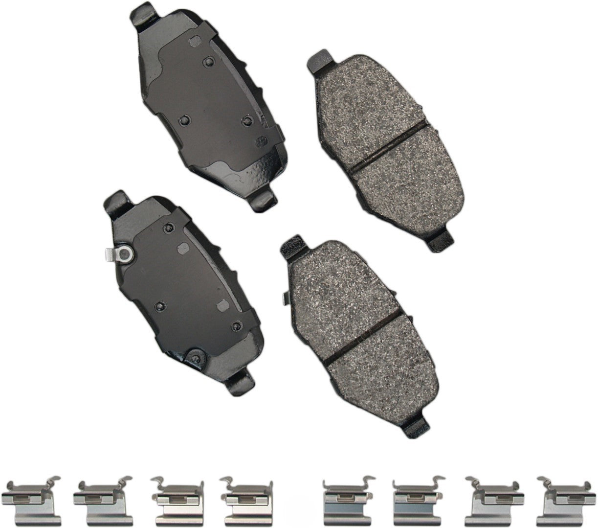 Akebono Brake Pads Front Ford F250 F350 13-23 Brake Systems And Components Disc Brake Pads main image