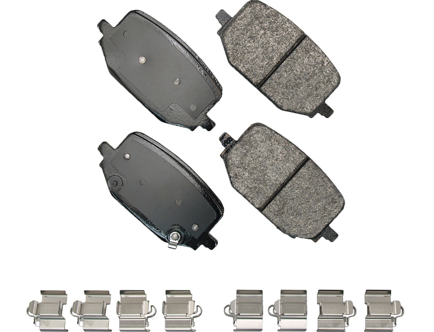 Akebono Brake Pads Rear Ford Interceptor 20-23 Brake Systems And Components Disc Brake Pads main image