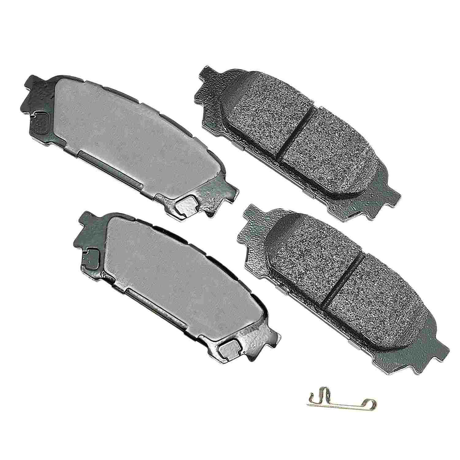 Akebono ProACT Disc Brake Pad Set ACT1004