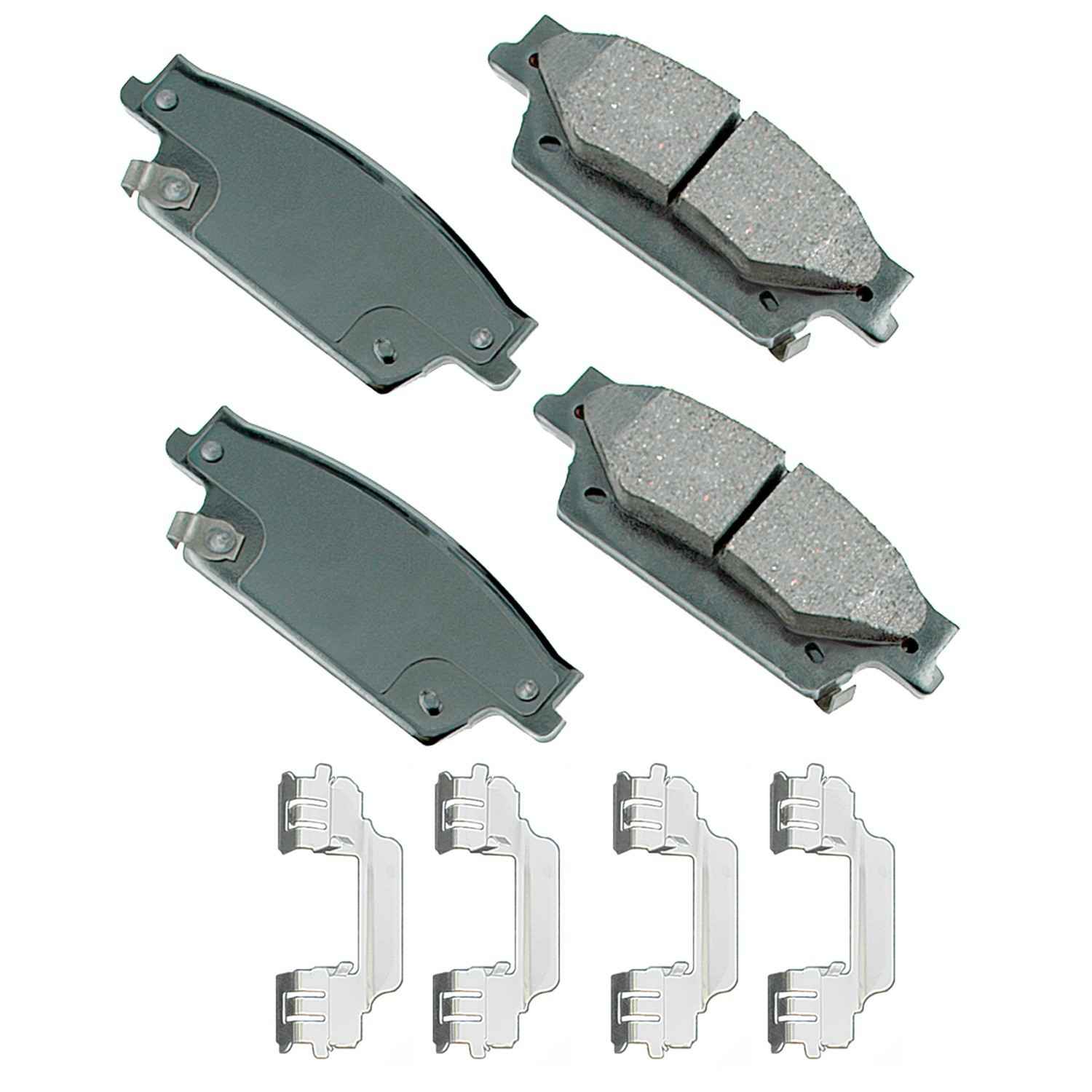 Akebono ProACT Disc Brake Pad Set ACT1020