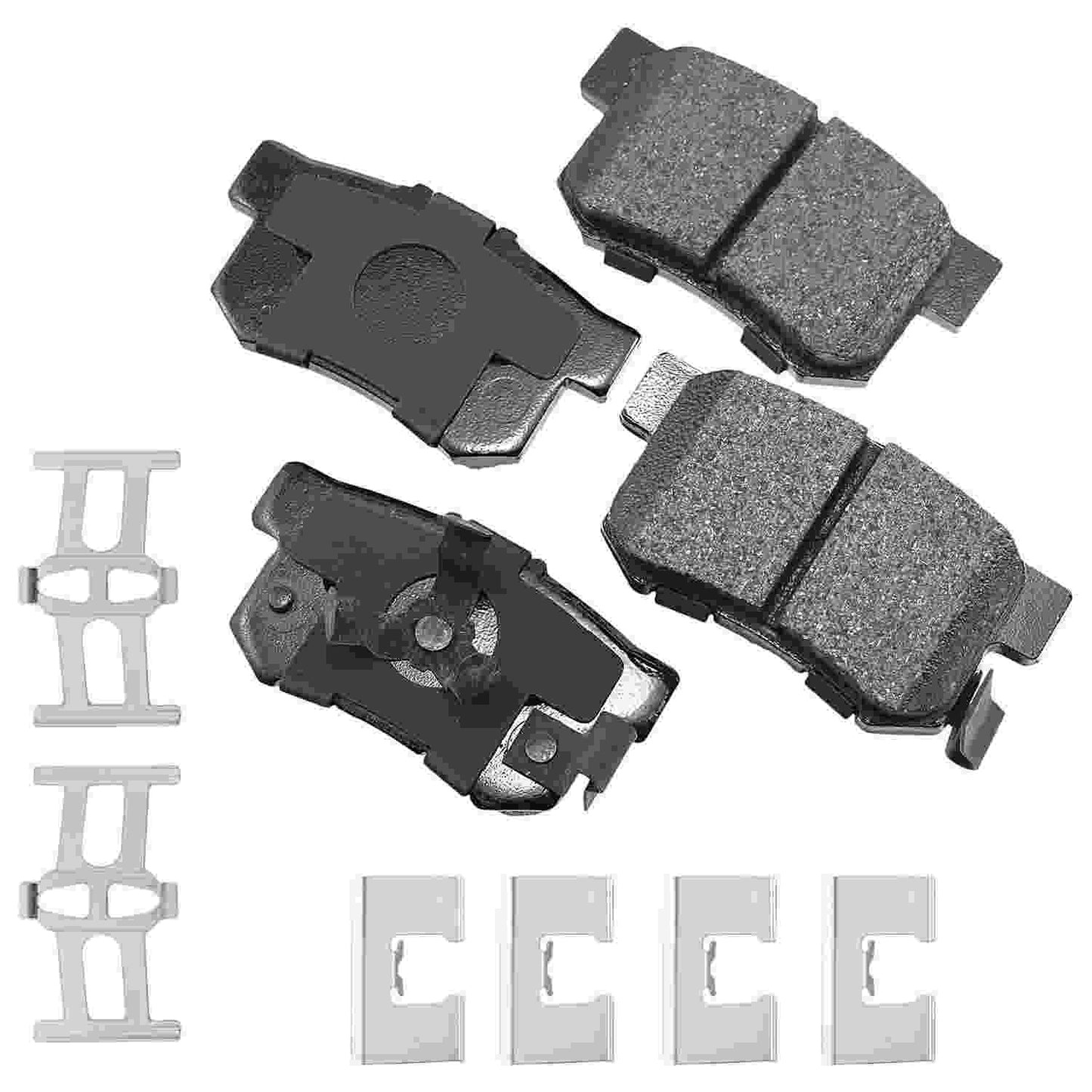 Akebono ProACT Ultra-Premium Bra ke Pads - Rear ACT1086A