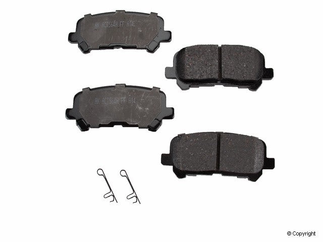 Akebono ProACT Disc Brake Pad Set ACT1281