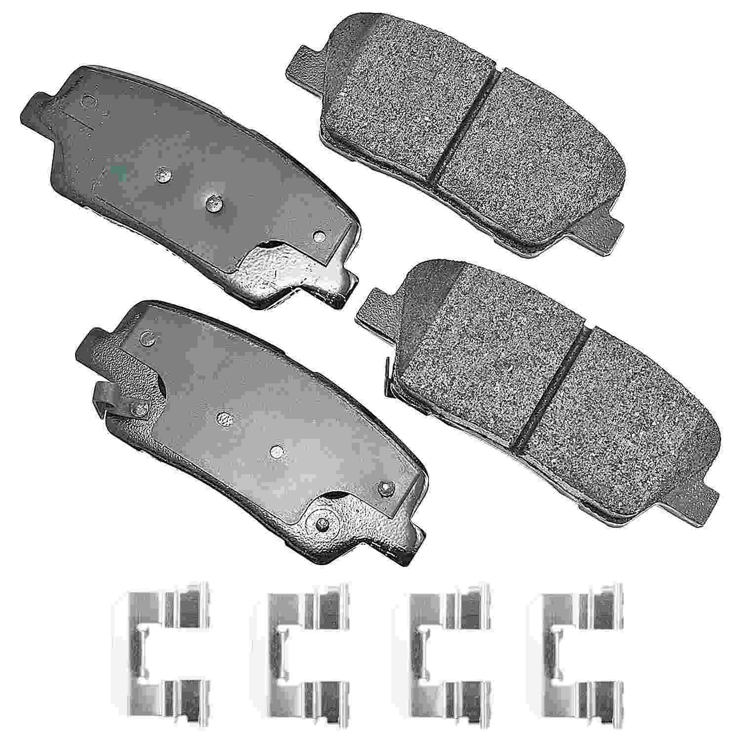 Akebono ProACT Disc Brake Pad Set ACT1284A