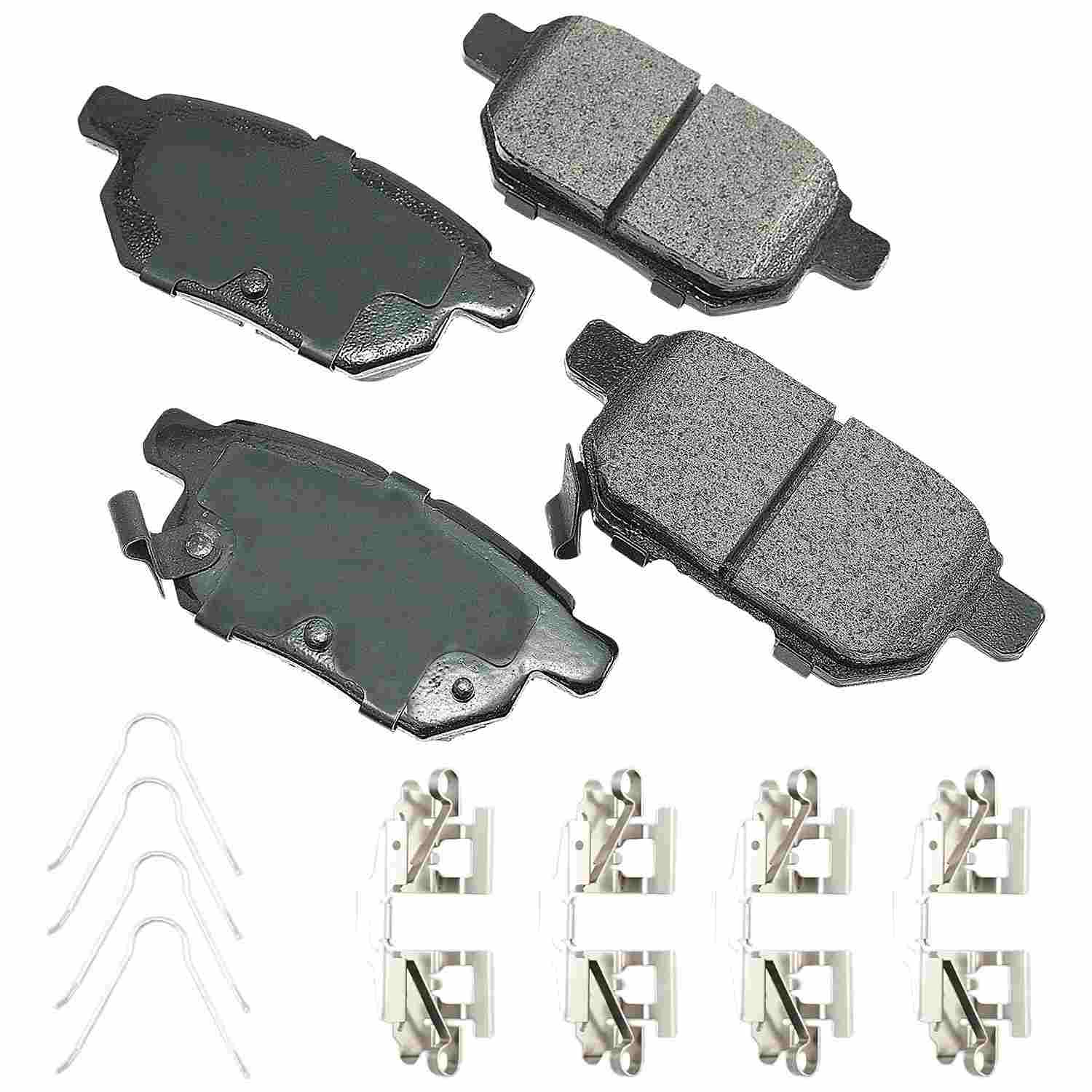 Akebono Brake Pad Rear Pontiac Vibe 09-10 Toyota ACT1354B