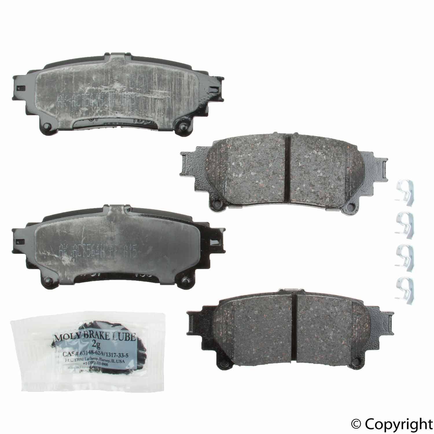 Akebono Disc Brake Pad