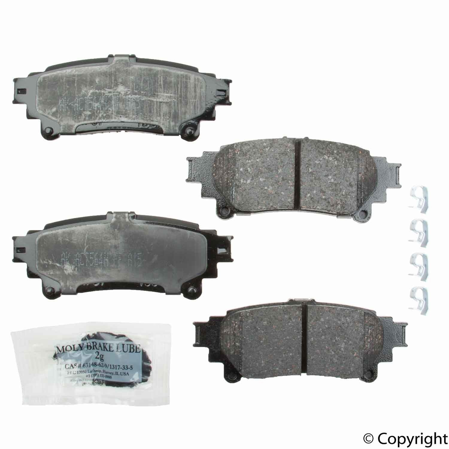 Akebono Disc Brake Pad