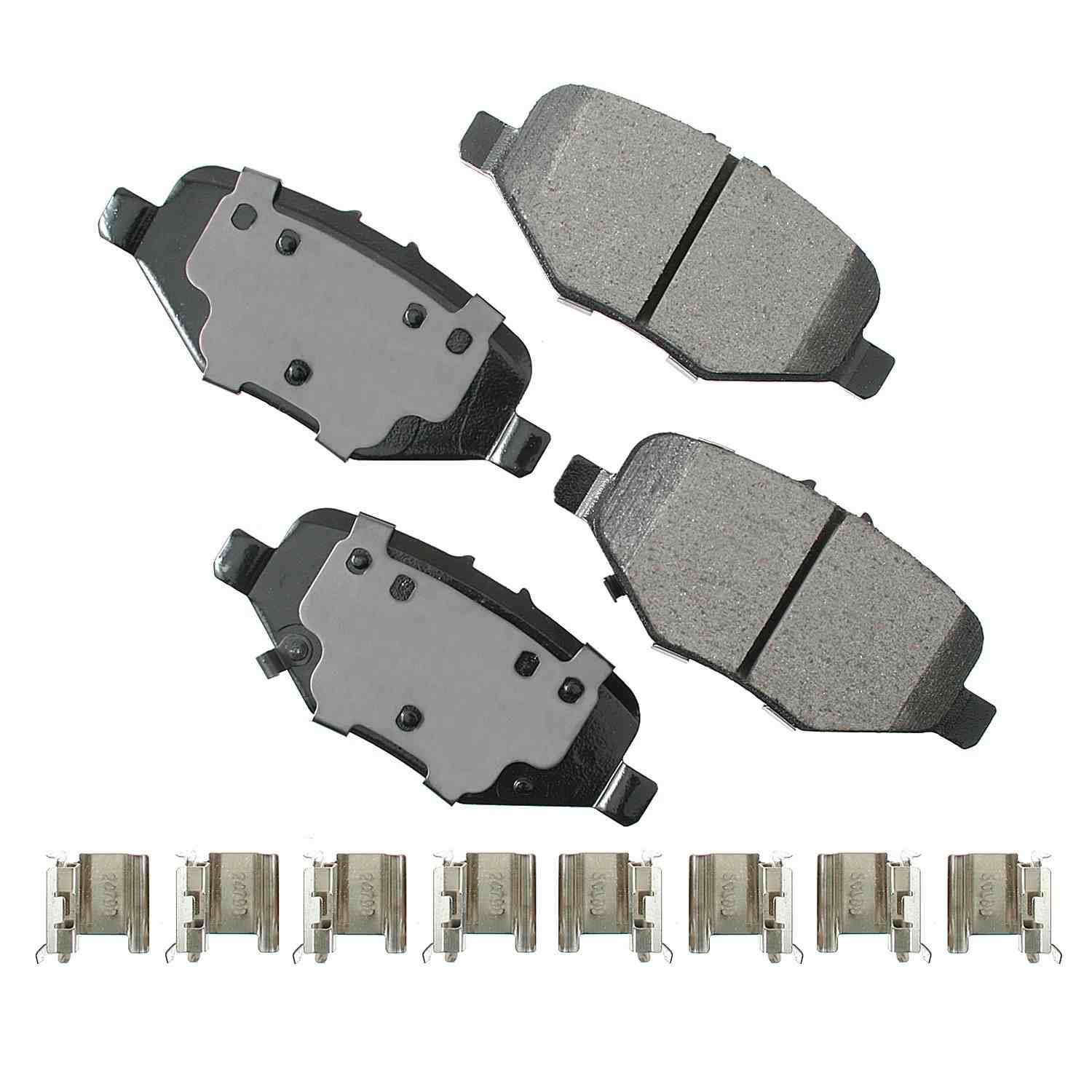 Akebono ProACT Disc Brake Pad Set ACT1612