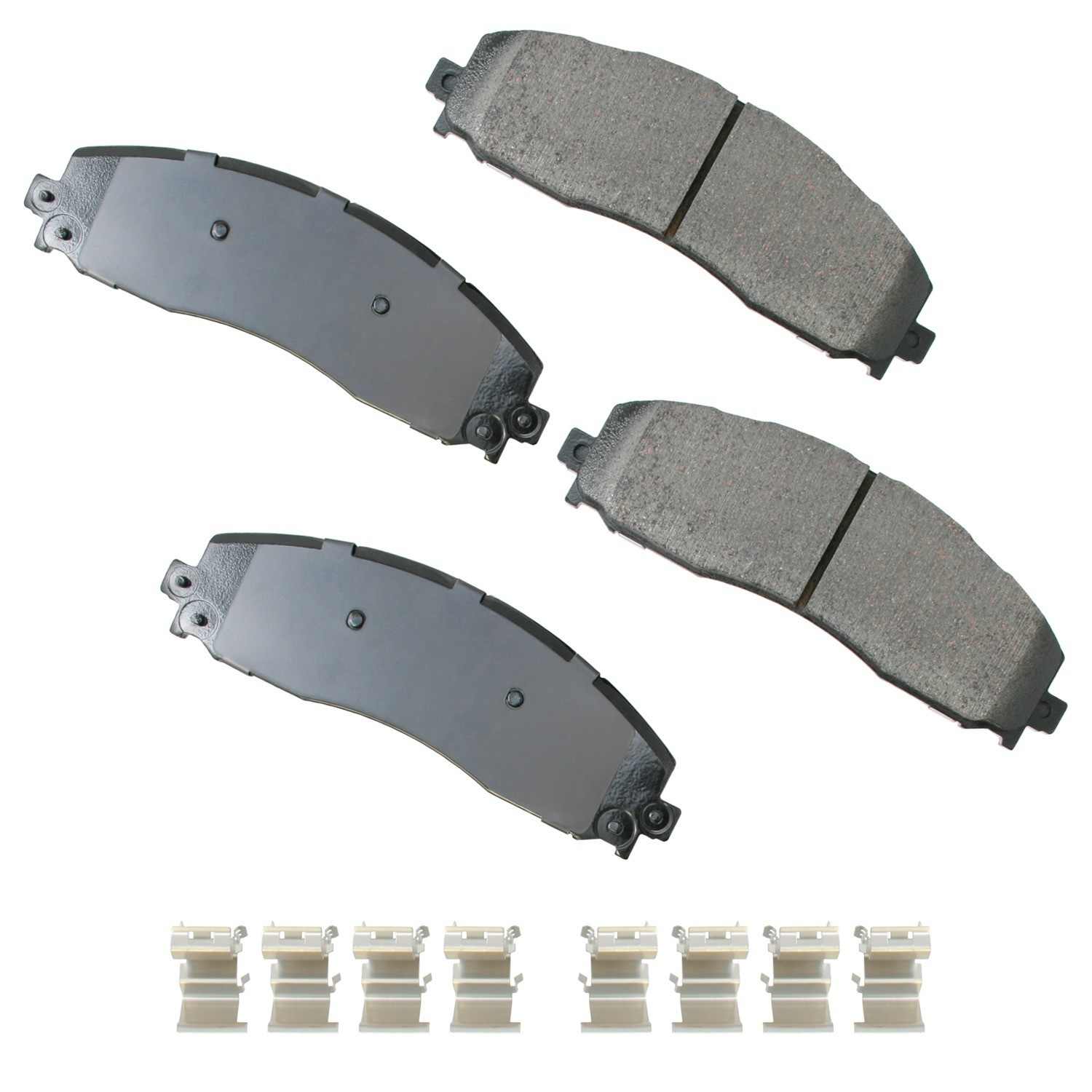 Akebono Brake Pad Rear Ford F- 250 13-19 F-350 ACT1691