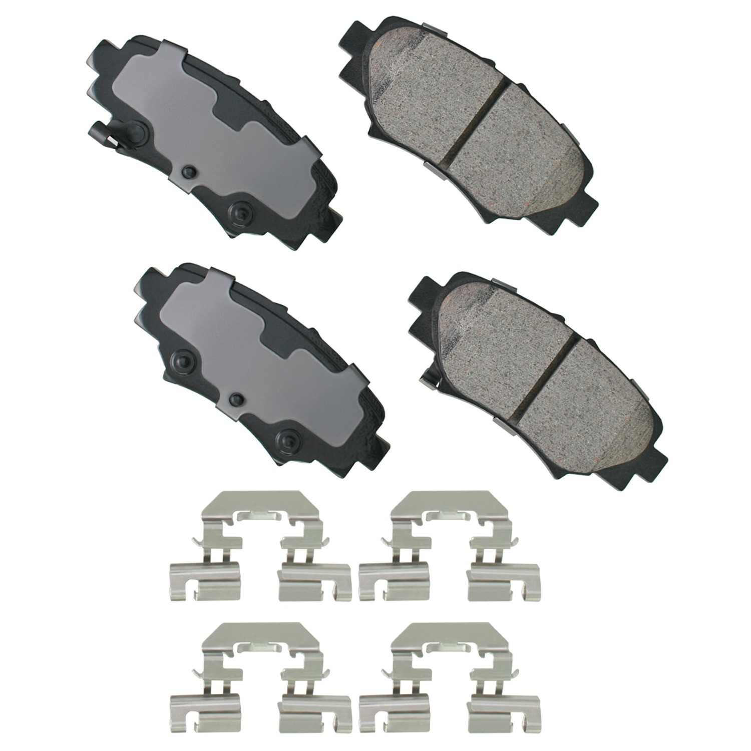 Akebono ProACT Disc Brake Pad Set ACT1729