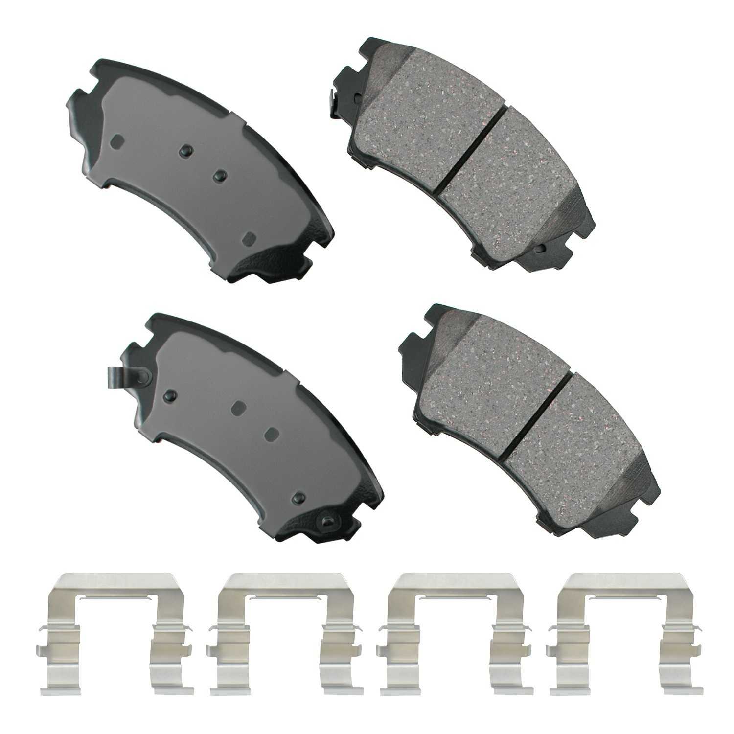 Akebono ProACT Disc Brake Pad Set ACT1745