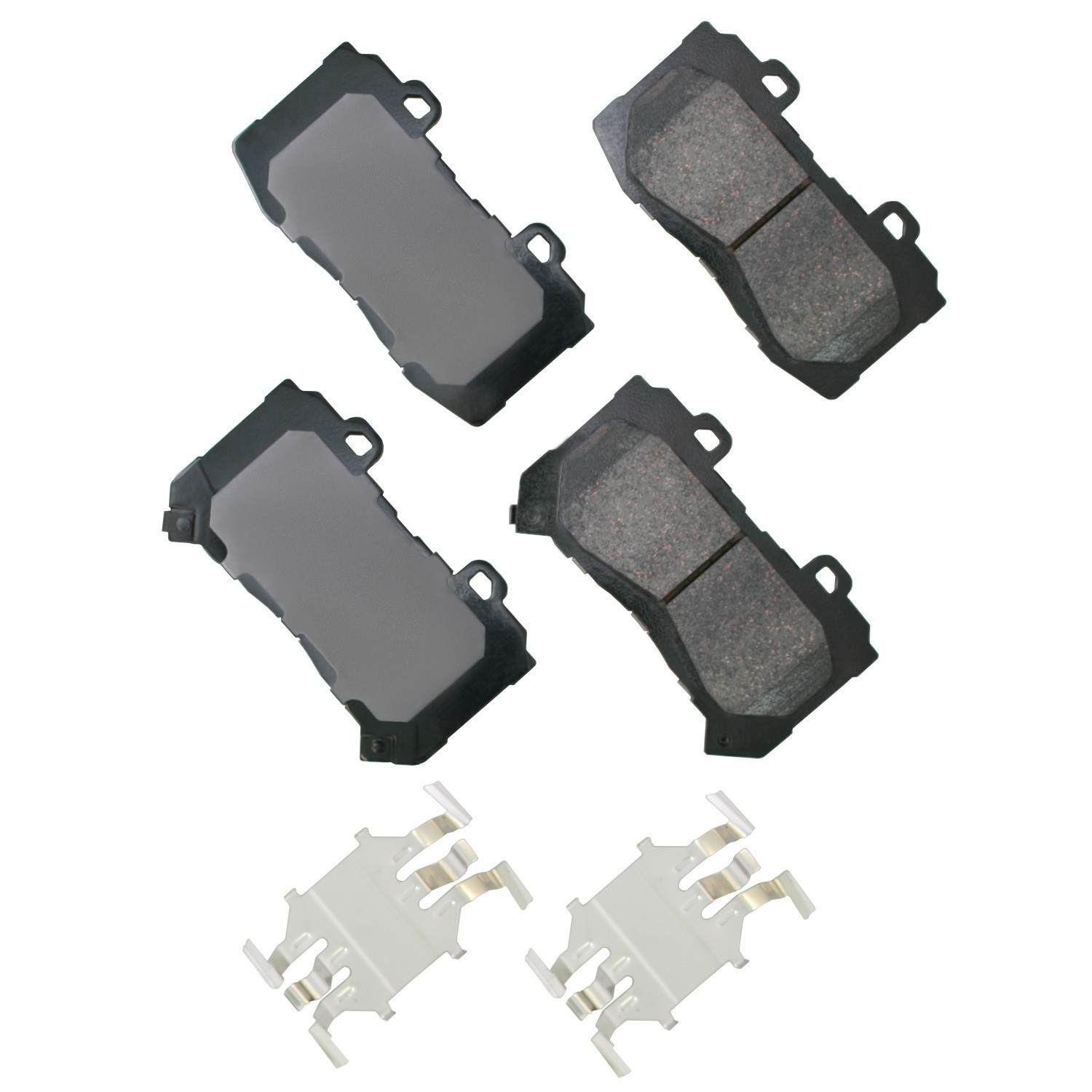 Akebono ProACT Disc Brake Pad Set ACT1802