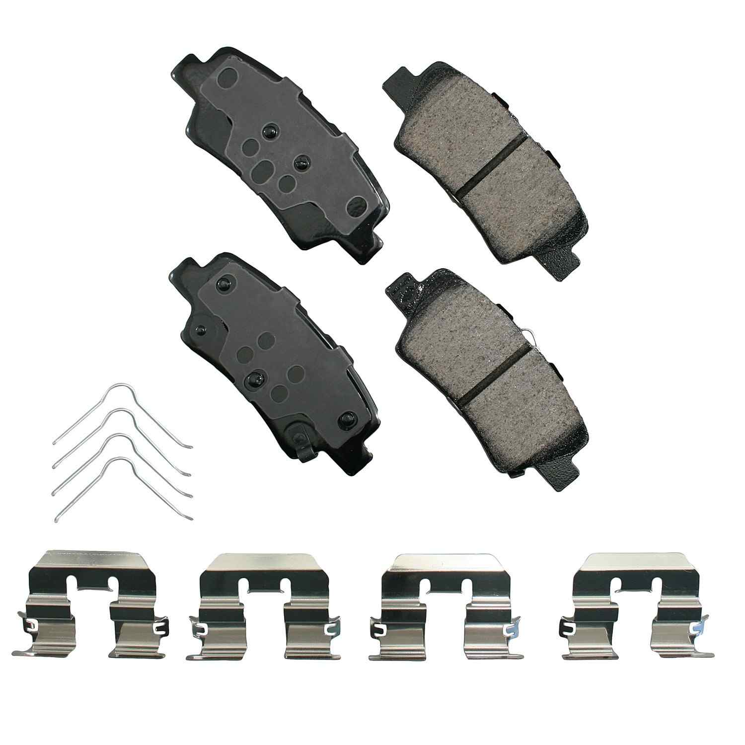 Akebono ProACT Disc Brake Pad Set ACT1812