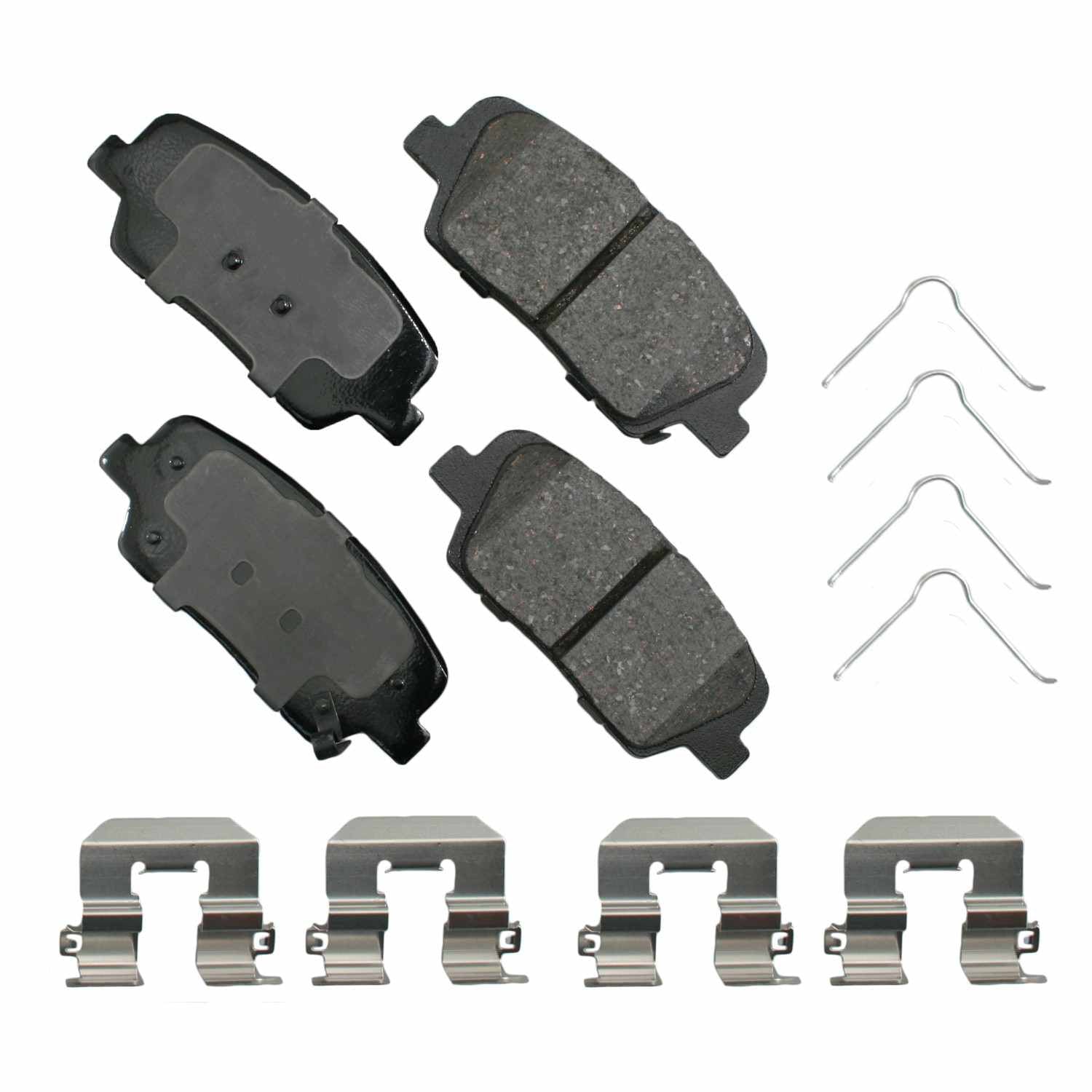 Akebono ProACT Disc Brake Pad Set ACT1816