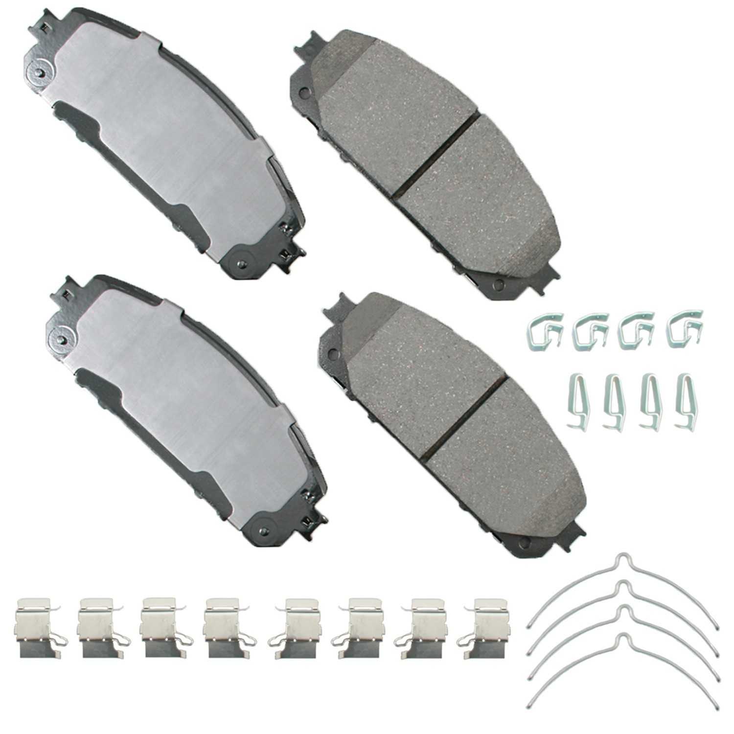 Akebono ProACT Disc Brake Pad Set ACT1843