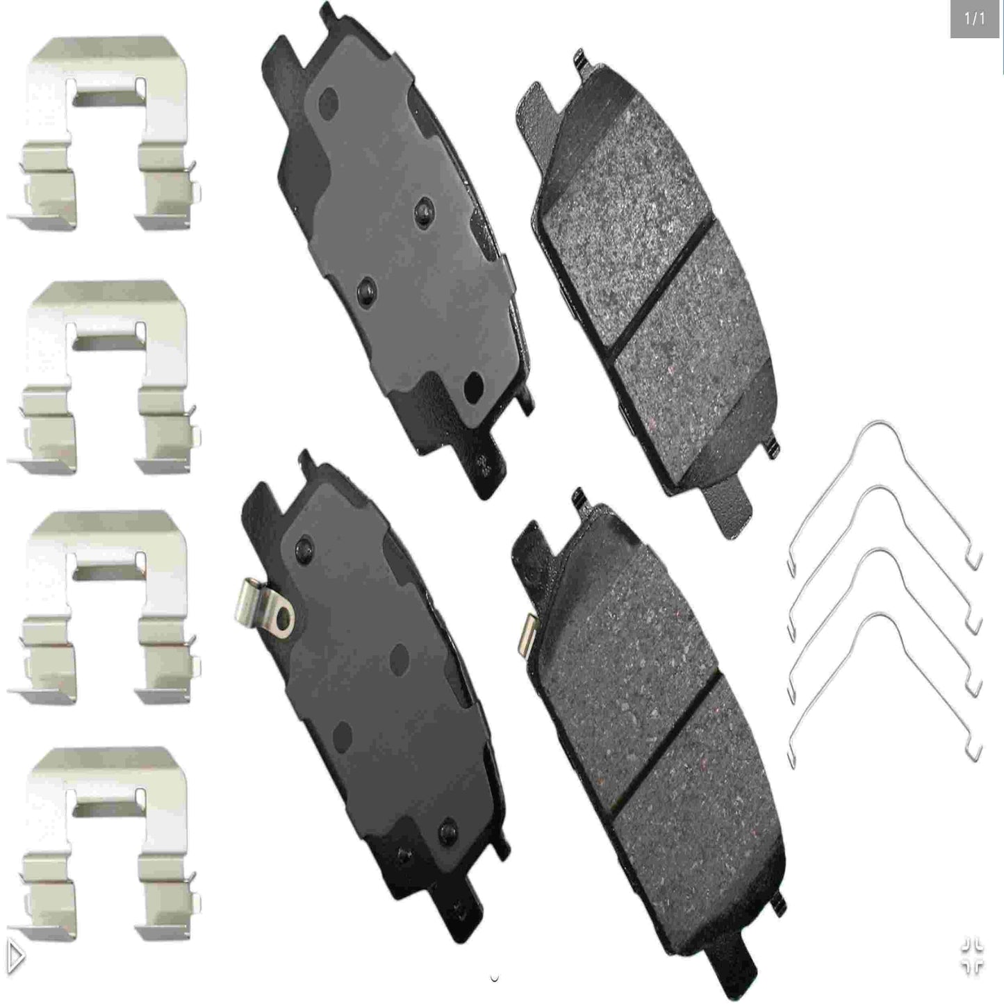 Akebono ProACT Disc Brake Pad Set ACT1913
