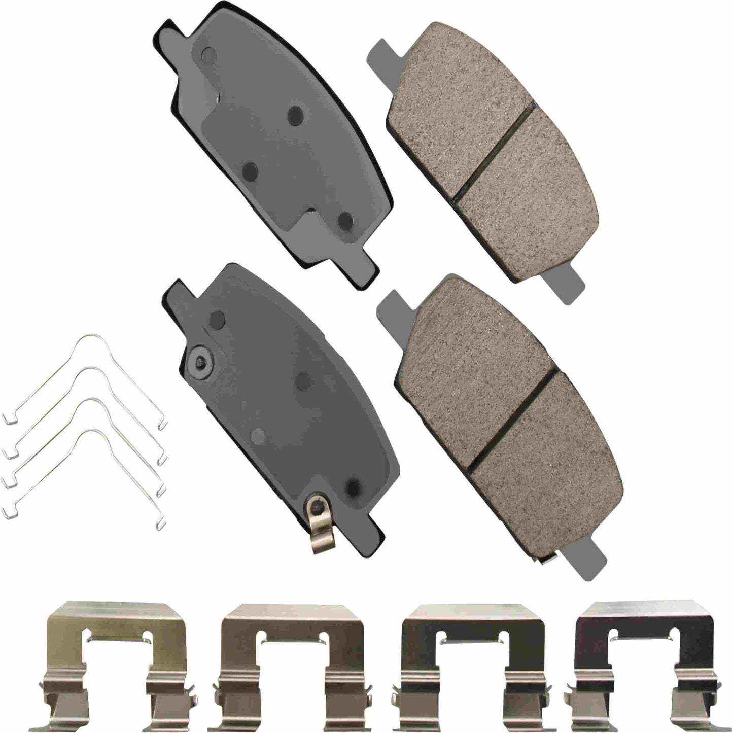 Akebono ProACT Disc Brake Pad Set ACT2019