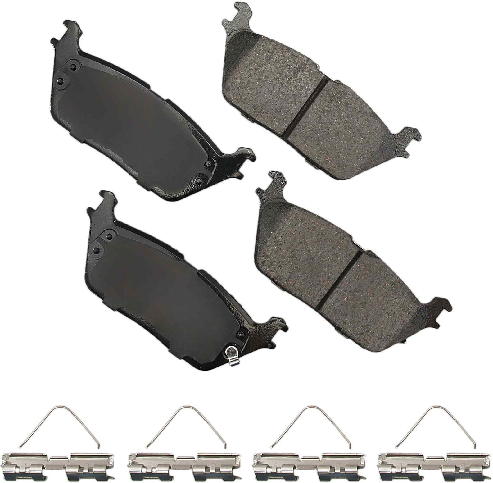 Akebono ProACT Disc Brake Pad Set ACT2169