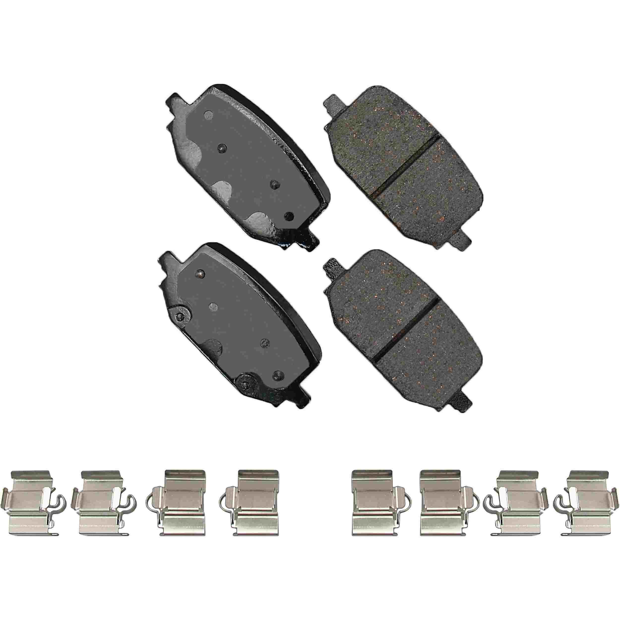Akebono ProACT Disc Brake Pad Set ACT2232