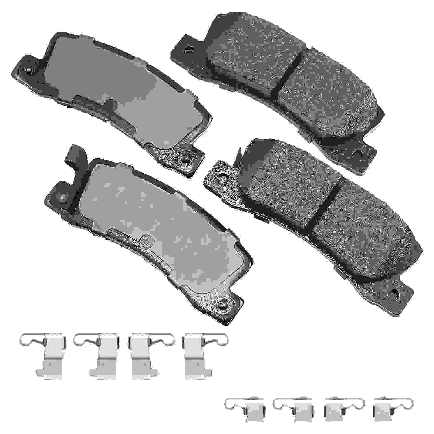 Akebono ProACT Disc Brake Pad Set ACT325A