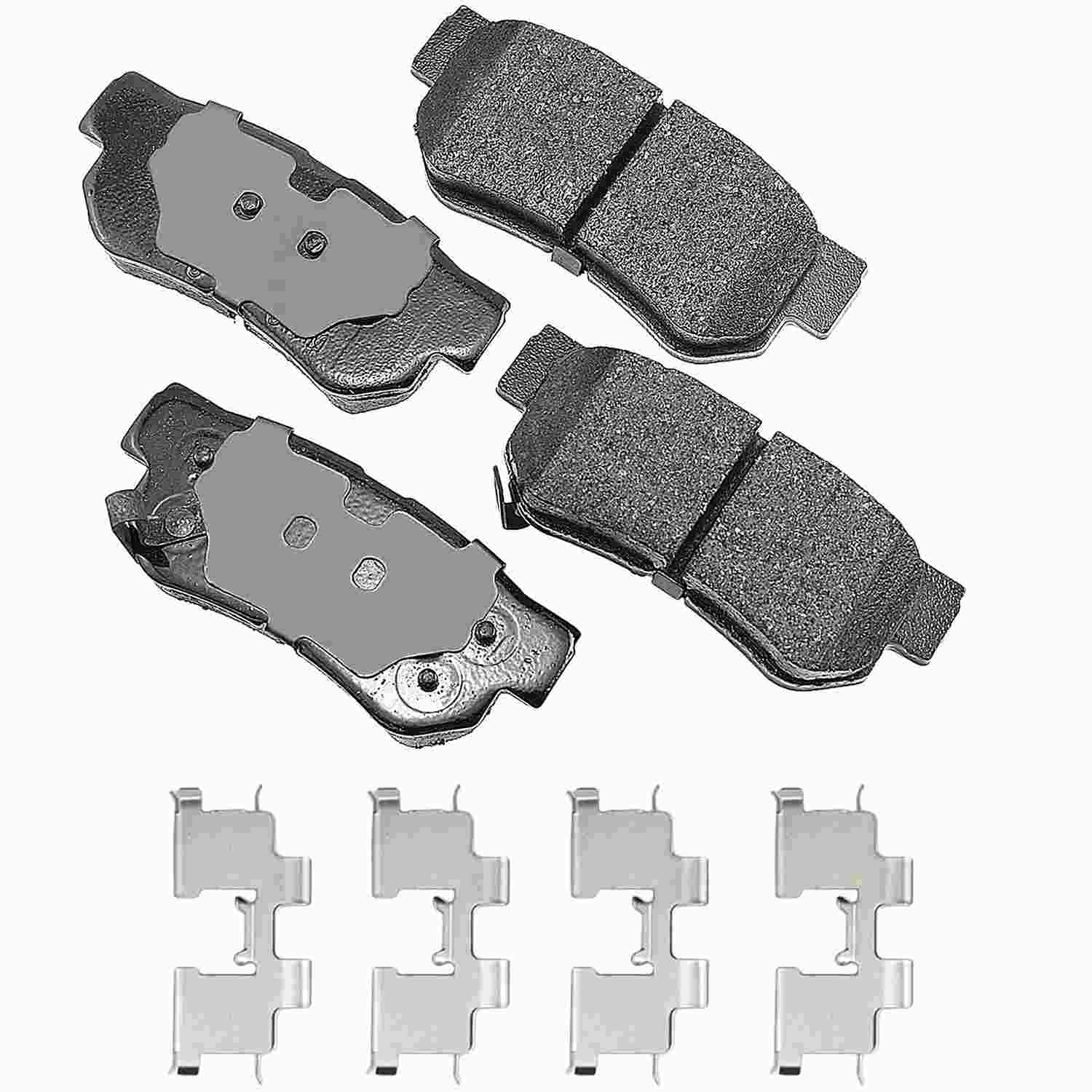 Akebono ProACT Disc Brake Pad Set ACT863A