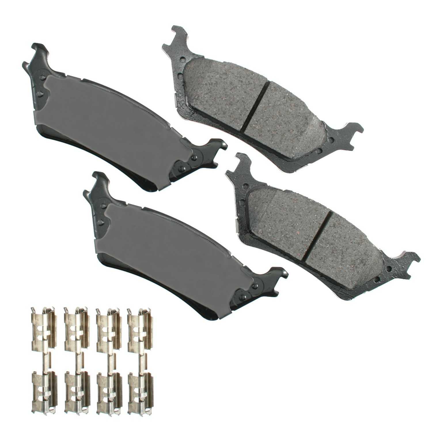 Akebono Performance Disc Brake Pad Set ASP1602