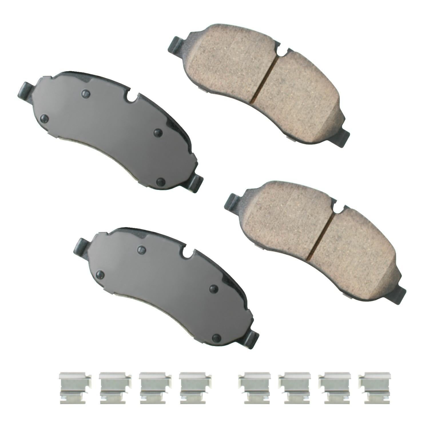 Akebono Performance Disc Brake Pad Set ASP1774