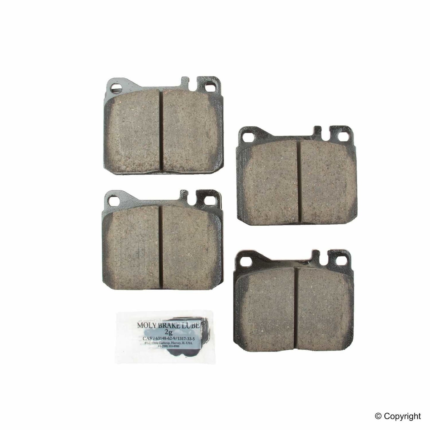 Akebono EURO Disc Brake Pad Set EUR1072