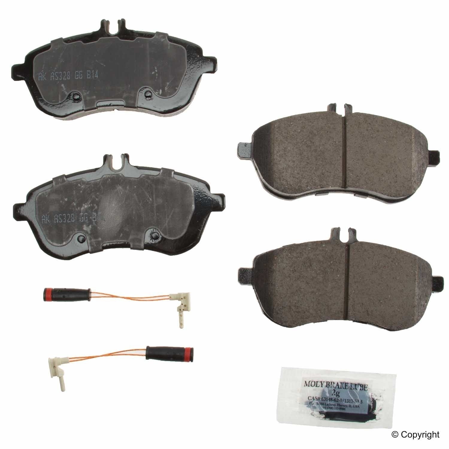 Akebono EURO Disc Brake Pad Set EUR1340
