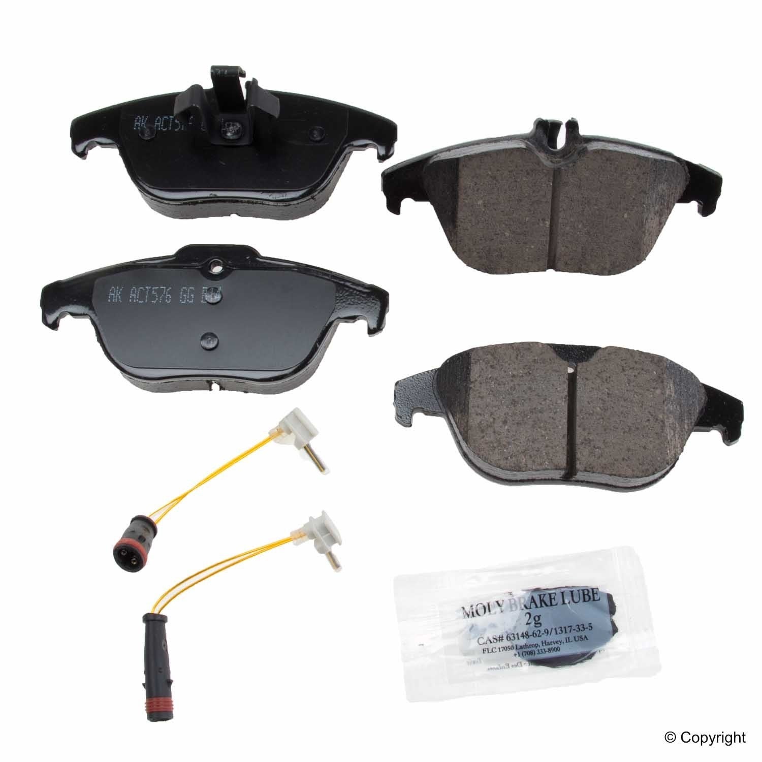 Akebono EURO Disc Brake Pad Set EUR1341A