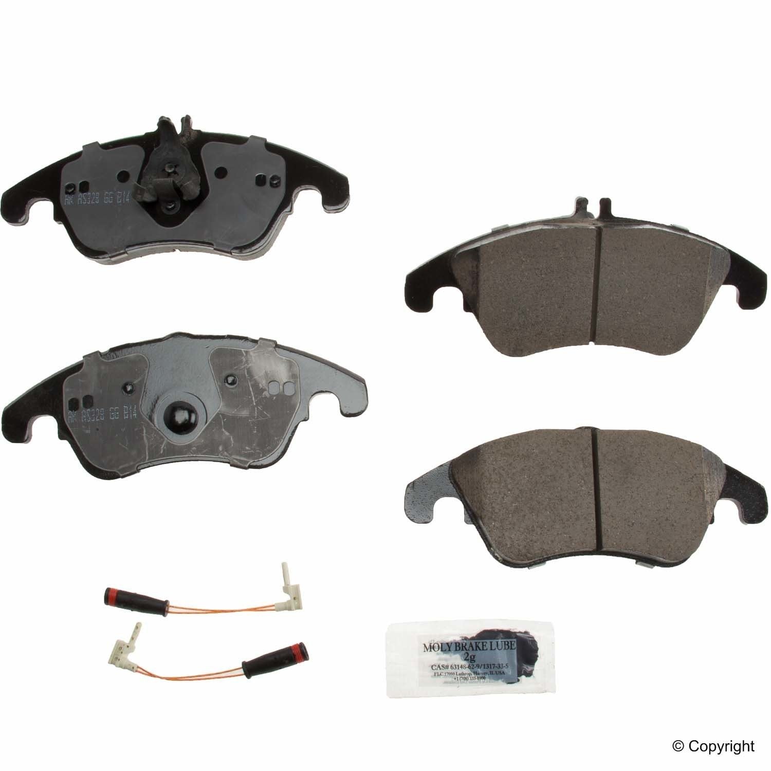 Akebono EURO Disc Brake Pad Set EUR1342