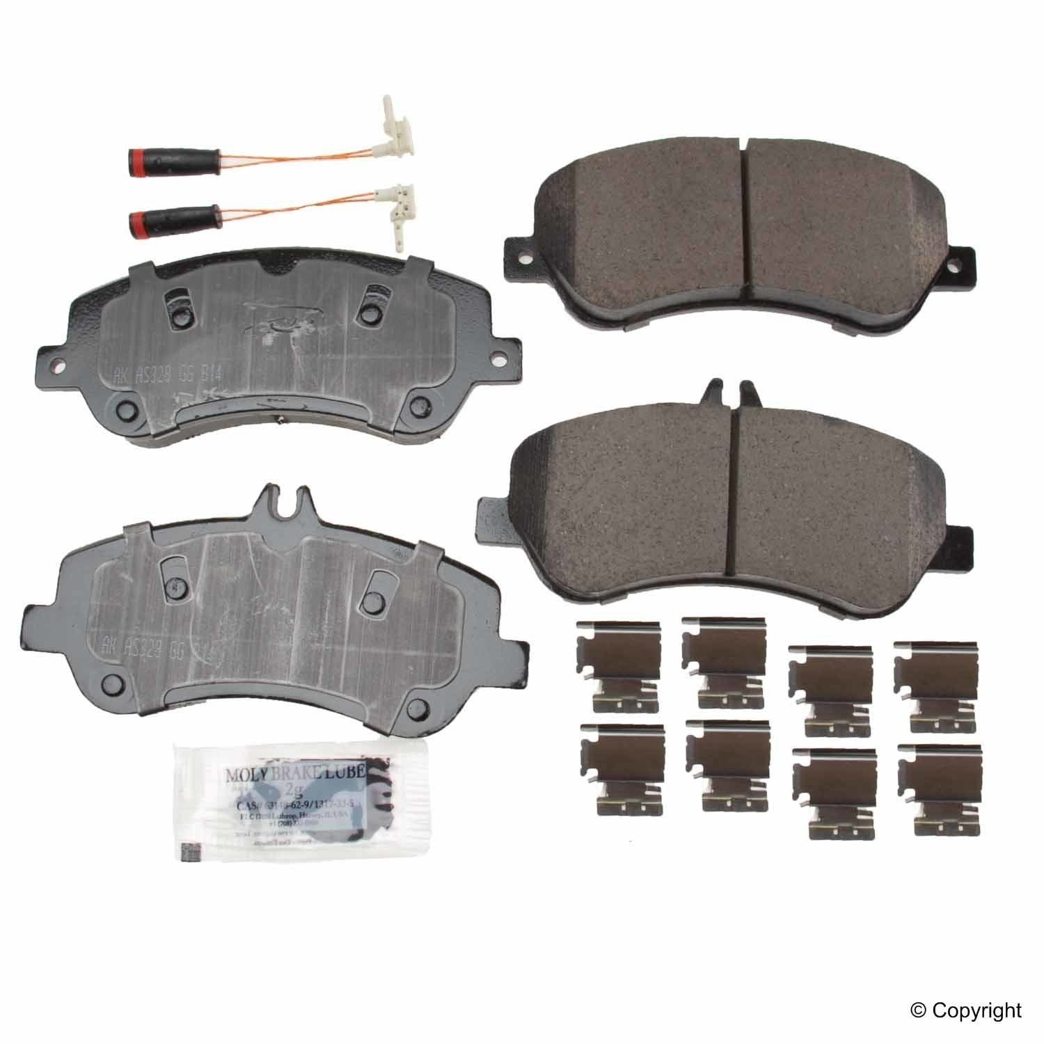 Akebono EURO Disc Brake Pad Set EUR1406