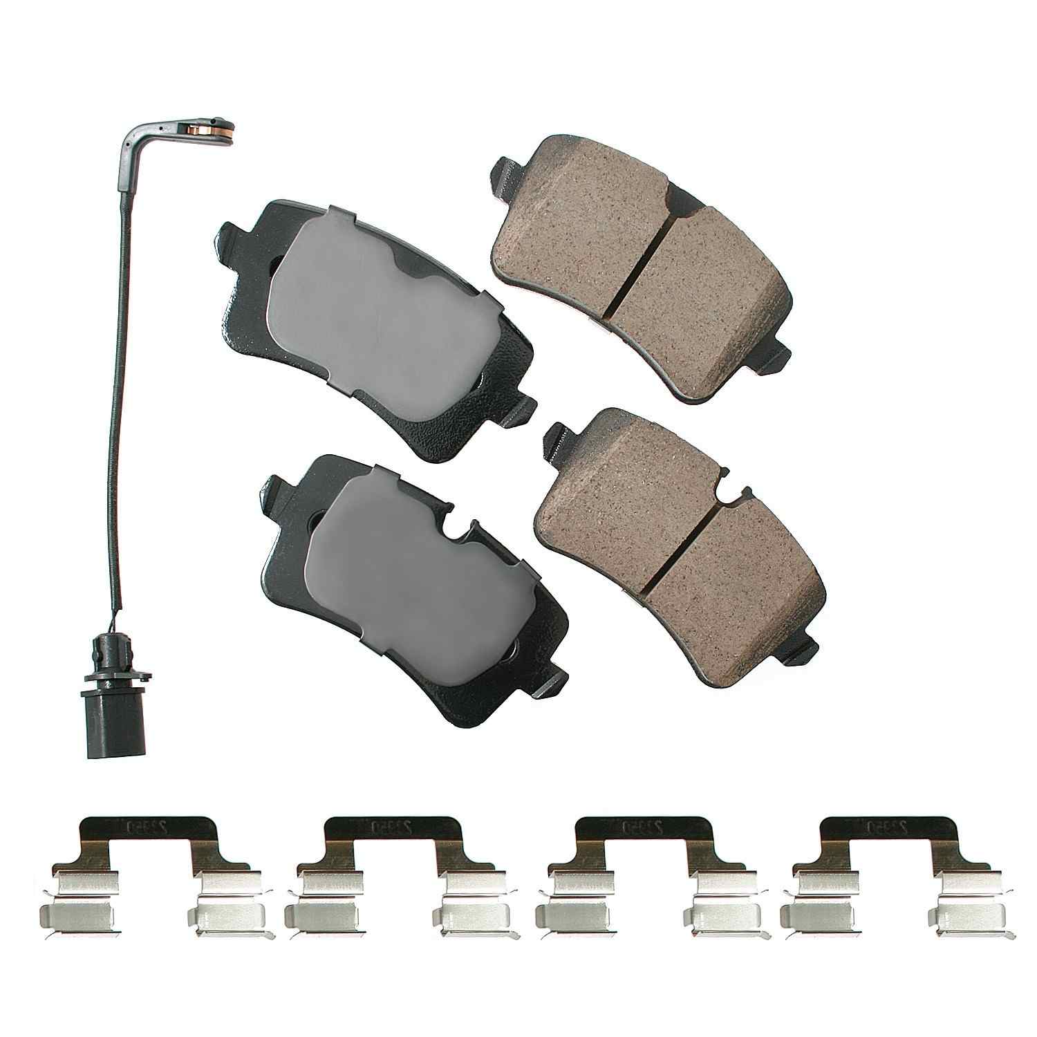 Akebono EURO Disc Brake Pad Set EUR1547A