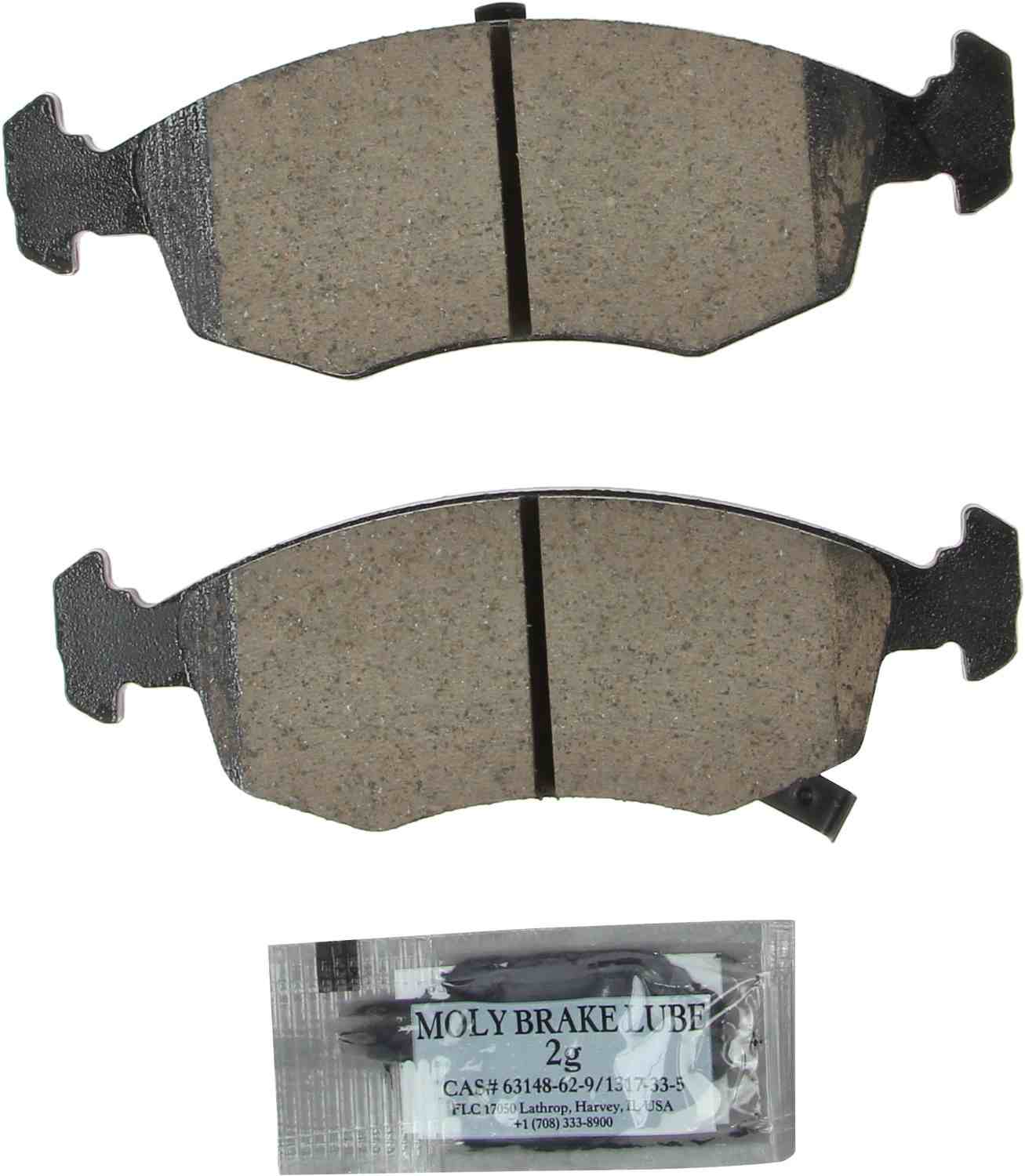 Akebono EURO Disc Brake Pad Set EUR1568