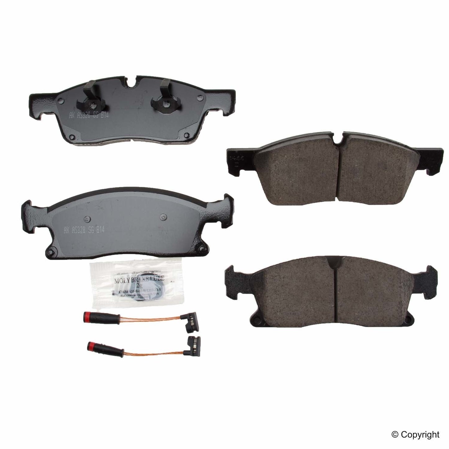 Akebono EURO Disc Brake Pad Set EUR1629