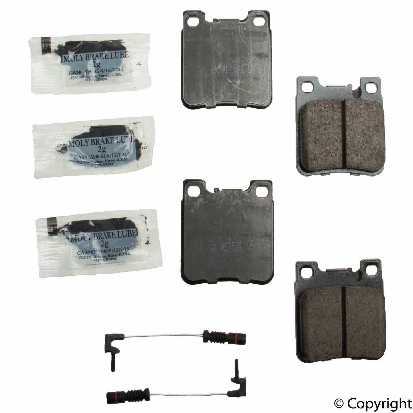 Akebono EURO Disc Brake Pad Set EUR603