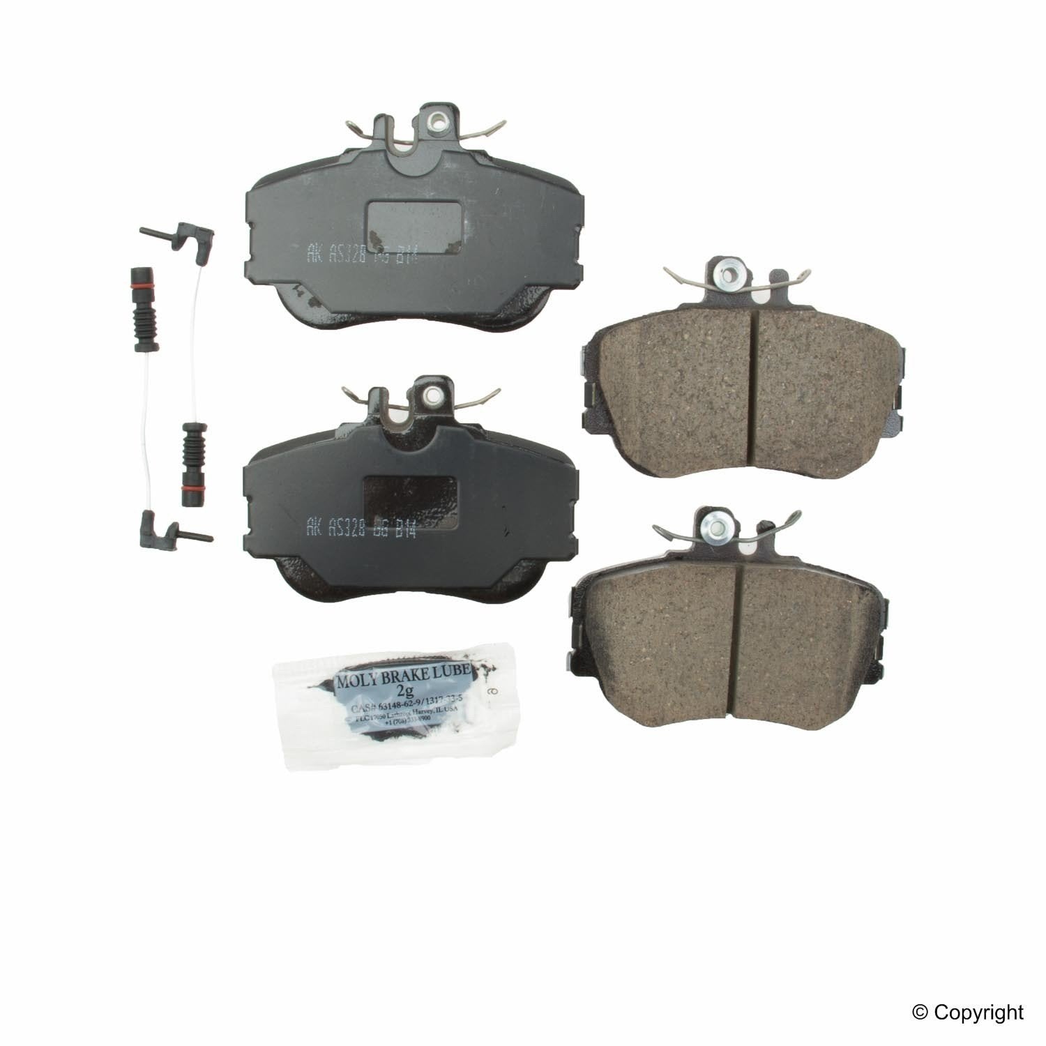 Akebono EURO Disc Brake Pad Set EUR645
