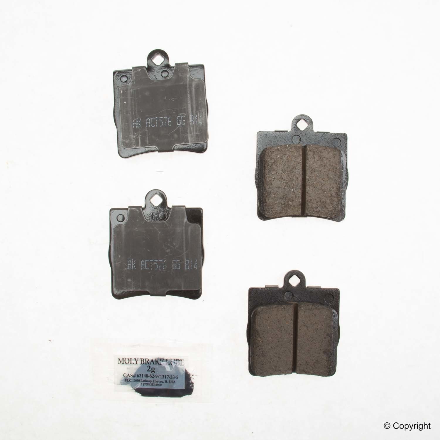Akebono EURO Disc Brake Pad Set EUR779