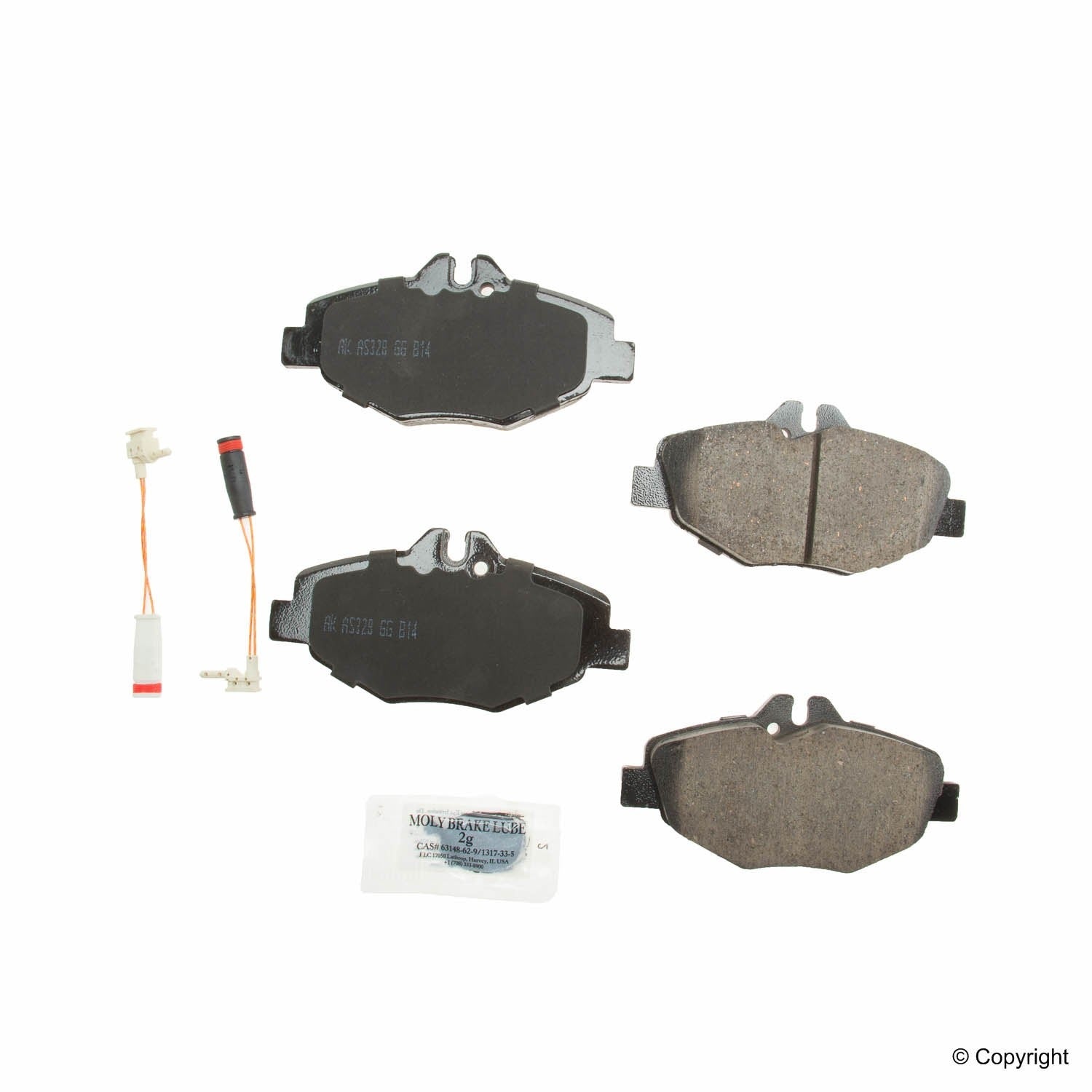 Akebono EURO Disc Brake Pad Set EUR987