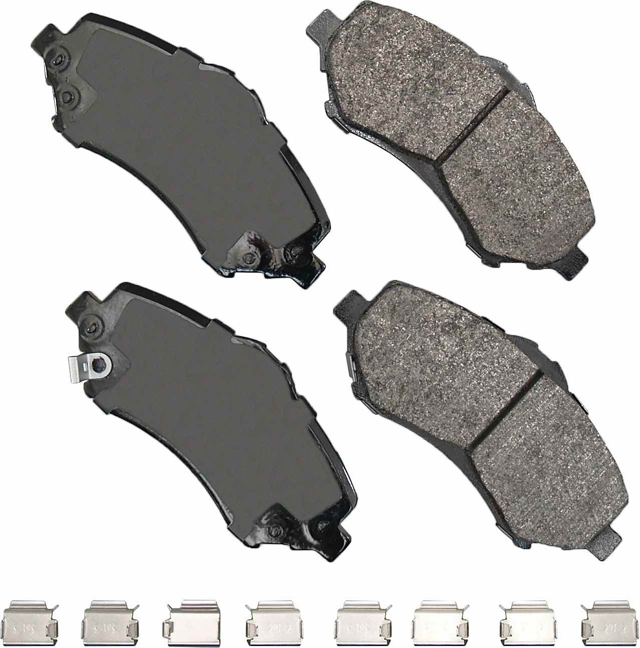 Akebono Brake Pads Frond Dodge Ram 12-15 SDF1273