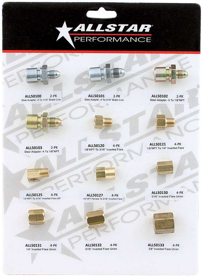 ALLSTAR PERFORMANCE Brake Fitting Display 3 of 4 Promotional Collectables and Apparel Promotional main image
