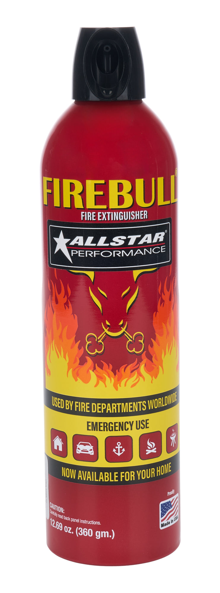 ALLSTAR PERFORMANCE Fire Extinguisher 12.69oz Can Safety Equipment Fire Extinguishers main image