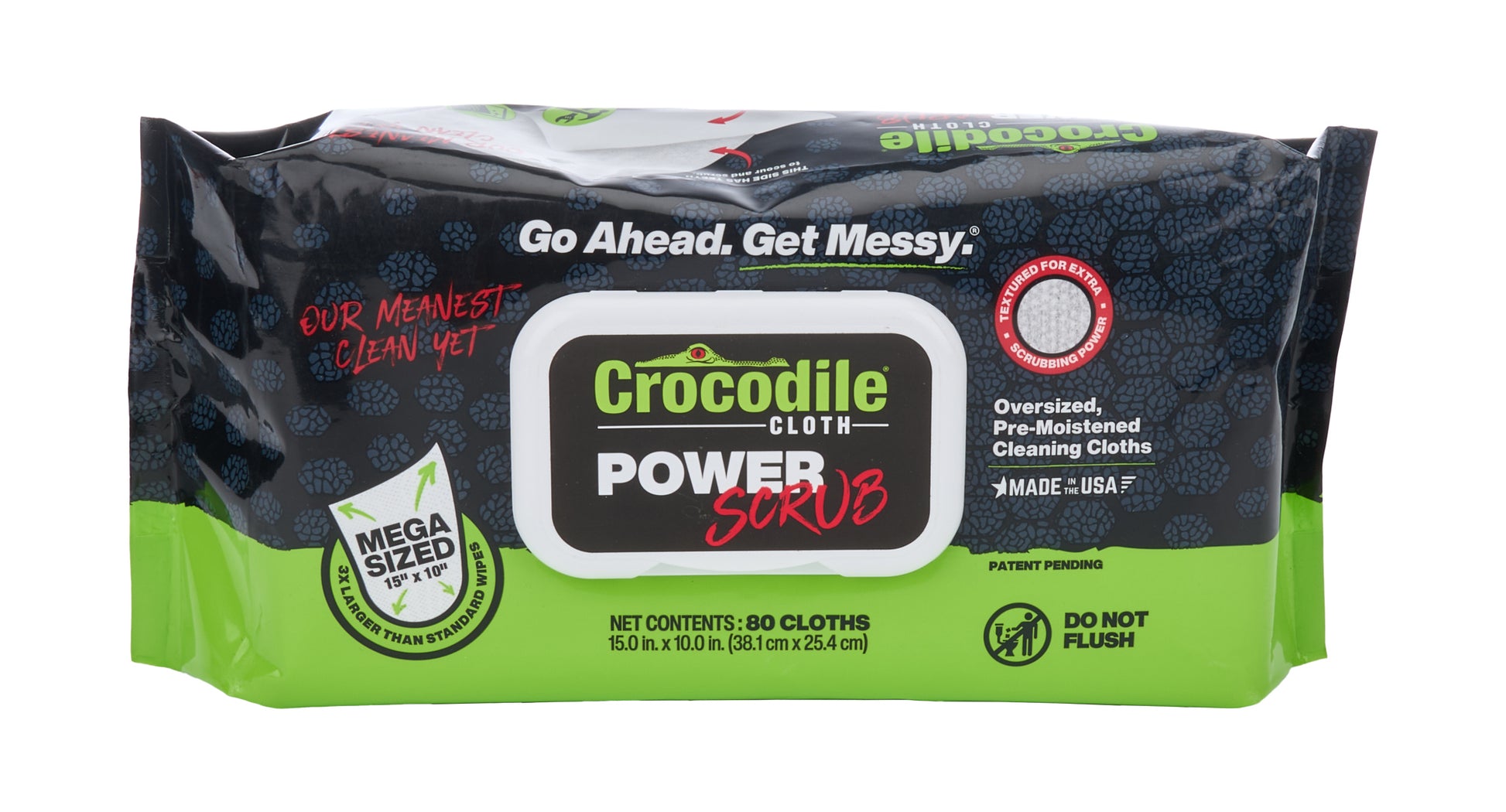 ALLSTAR PERFORMANCE Croc Cloth Power Scrub 80pk Oils, Fluids and Sealer Cleaners and Degreasers main image
