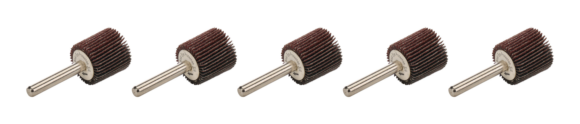 ALLSTAR PERFORMANCE Flap Wheel with Mandrel 1in OD 60 Grit 5pk Tools Hand and Other Tools main image