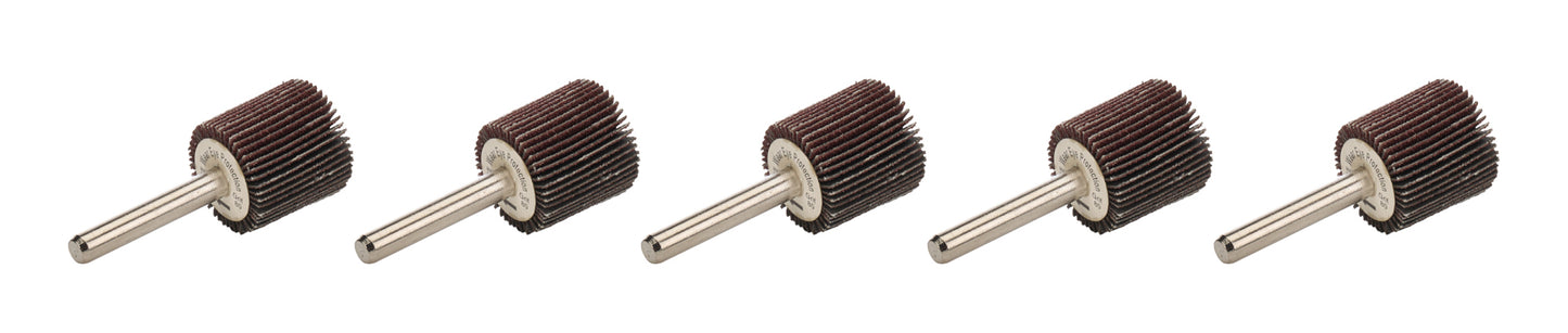 ALLSTAR PERFORMANCE Flap Wheel with Mandrel 1in OD 80 Grit 5pk Tools Hand and Other Tools main image