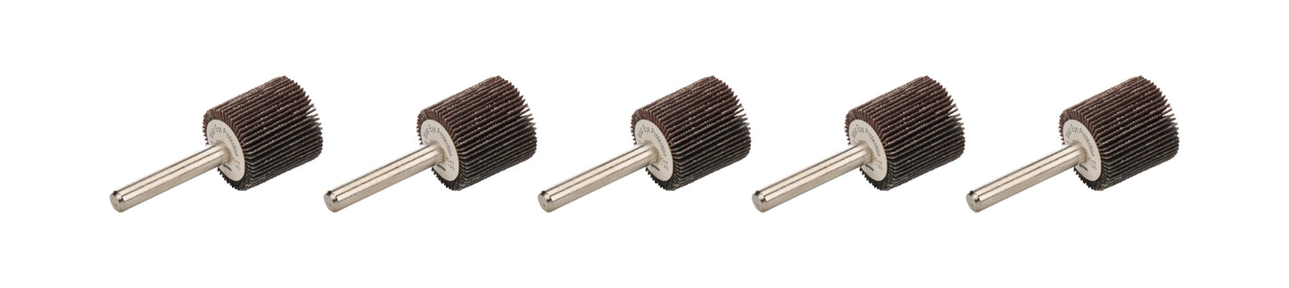 ALLSTAR PERFORMANCE Flap Wheel with Mandrel 1in OD 120 Grit 5pk Tools Hand and Other Tools main image